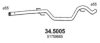 SAAB 13139037 Exhaust Pipe